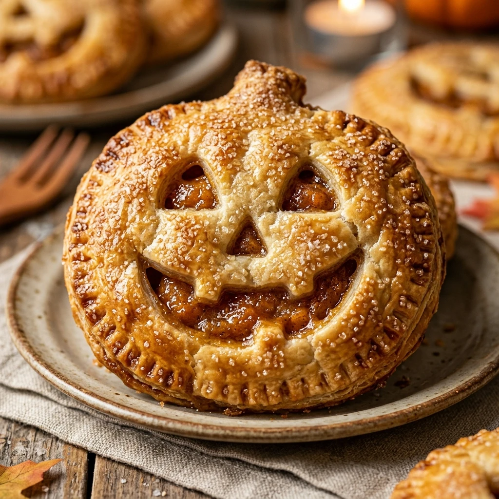 Halloween Jack O Lantern Hand Pies Recipe