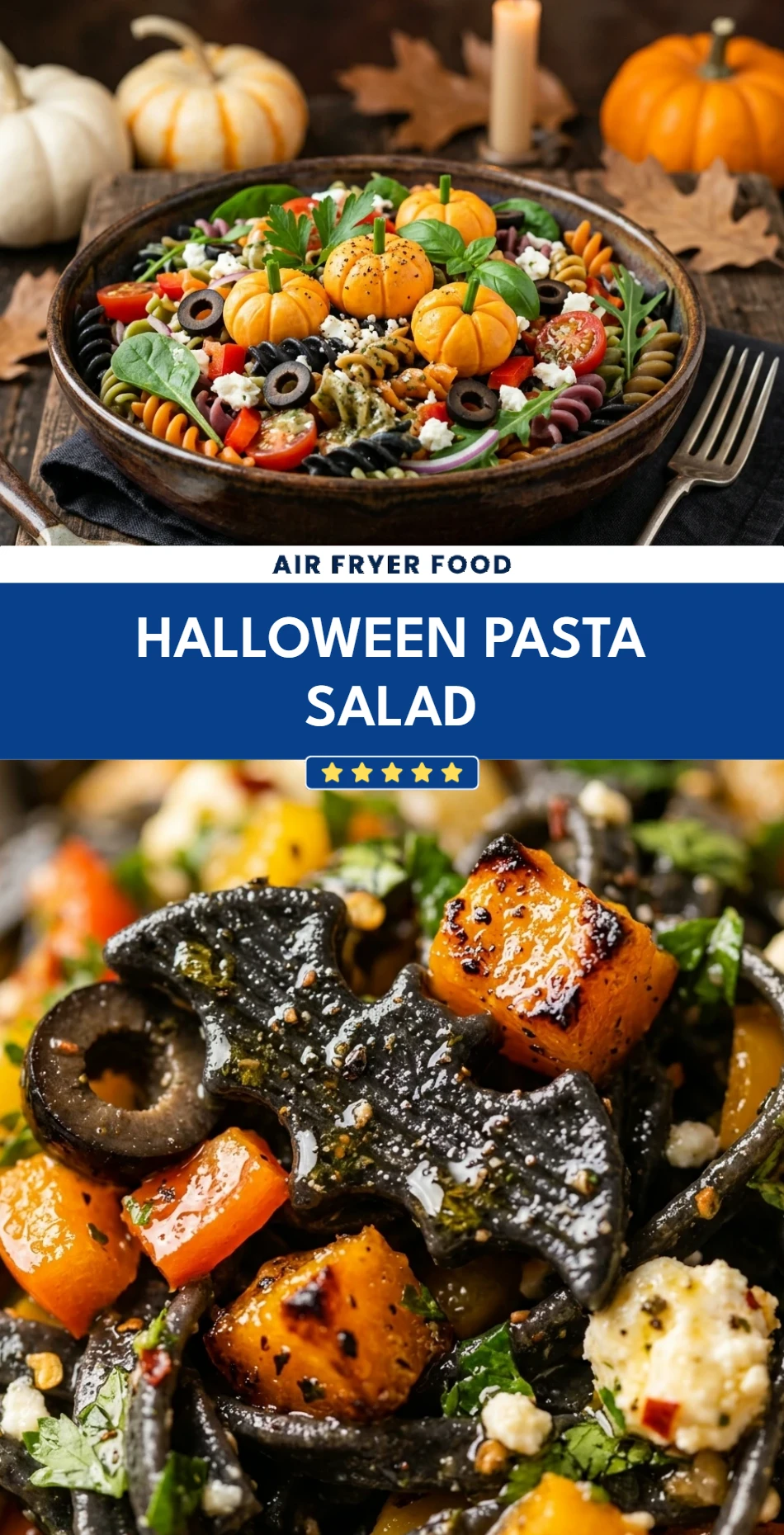 Halloween Pasta Salad