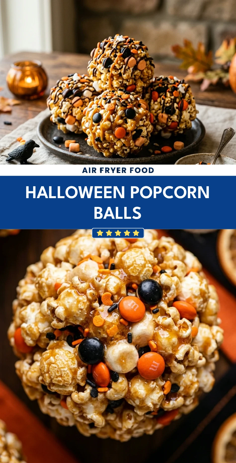 Halloween Popcorn Balls