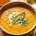 Healthy Butternut Squash Soup With Sage