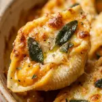 Healthy Butternut Squash Stuffed Shells With Sage