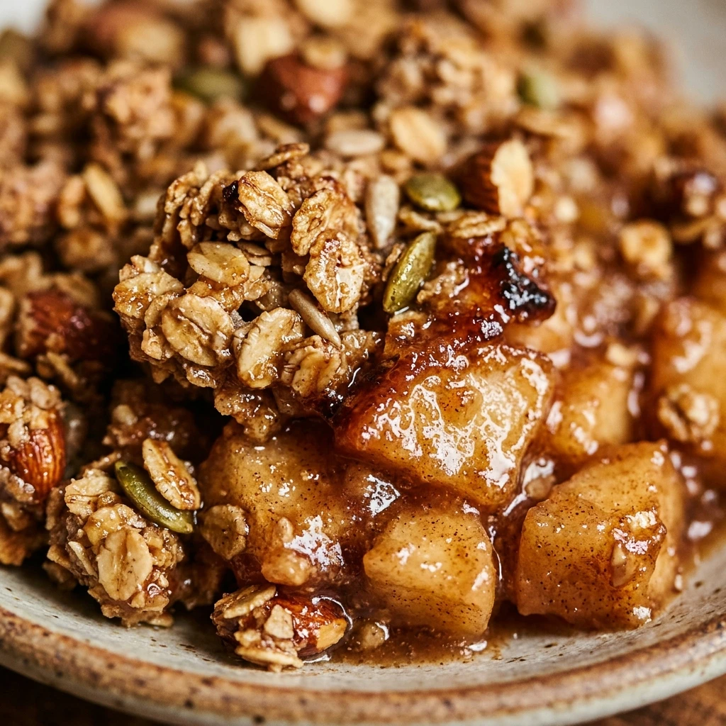 High Protein Apple Crumble Protein Style