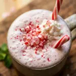 High Protein Candy Cane Protein Shake