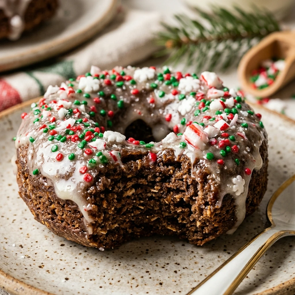 High Protein Christmas Cookie Protein Donuts