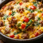 High Protein Christmas Morning Casserole