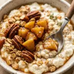 High Protein Cinnamon Apple Cottage Cheese Bowl