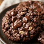 High Protein Double Chocolate Cottage Cheese Cookies