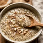 High Protein Eggnog Chia Pudding