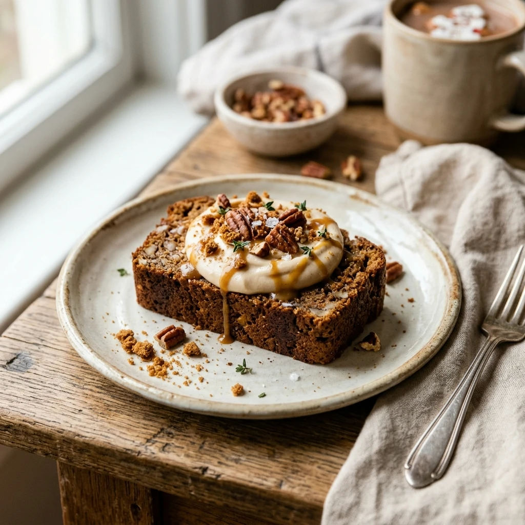 High Protein Gingerbread Banana Bread Protein