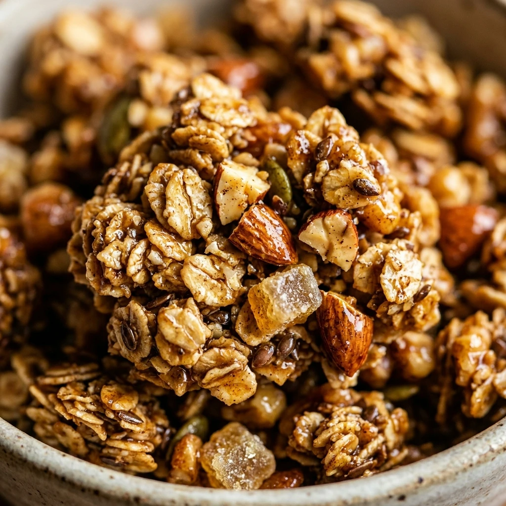 High Protein Gingerbread Granola High Protein