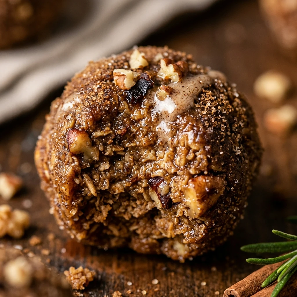 High Protein Gingerbread House Protein Bites