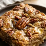 High Protein Maple Pecan Blondies Recipe