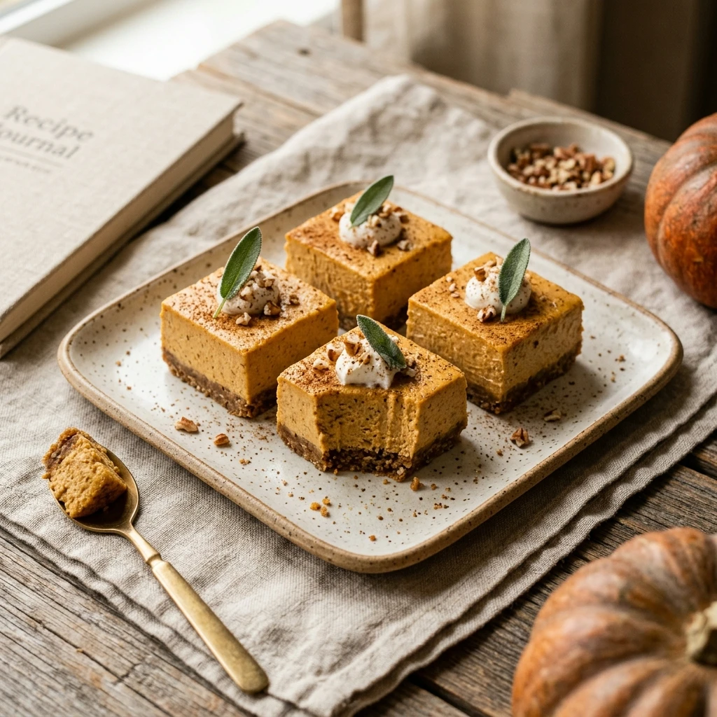 High Protein Pumpkin Cheesecake Bites Recipe