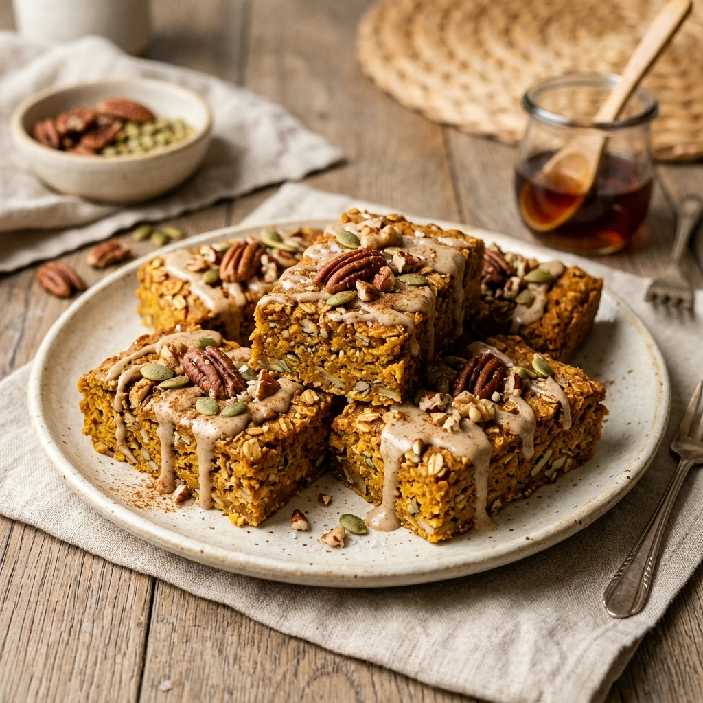 High Protein Pumpkin Protein Bars