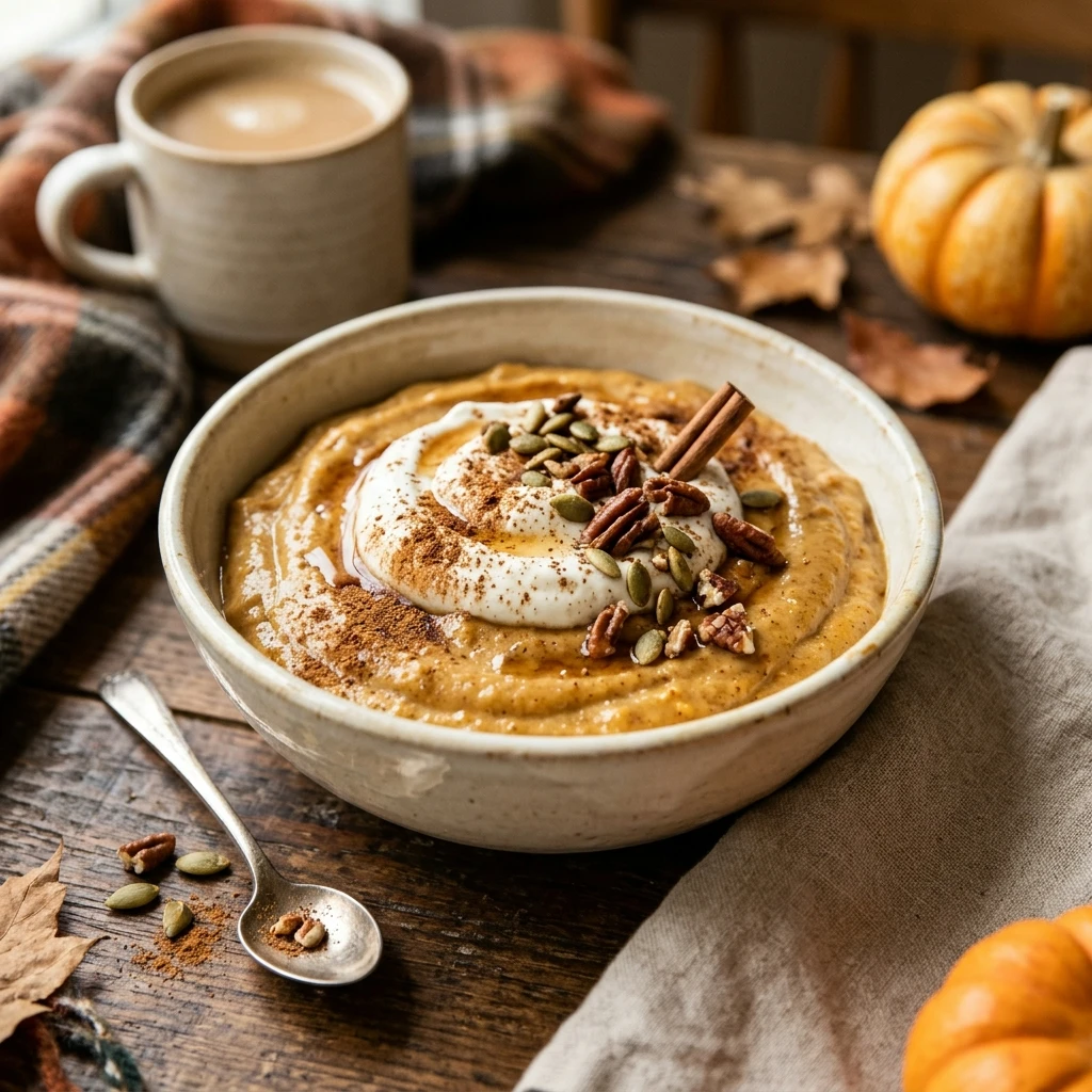 High Protein Pumpkin Spice Latte Protein Pudding
