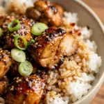 High Protein Teriyaki Chicken And Rice Bowls Recipe