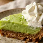 Key Lime Pie with Graham Cracker Crust and Whipped Cream
