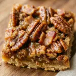 Maple Bacon Bourbon Pecan Pie Bars Recipe