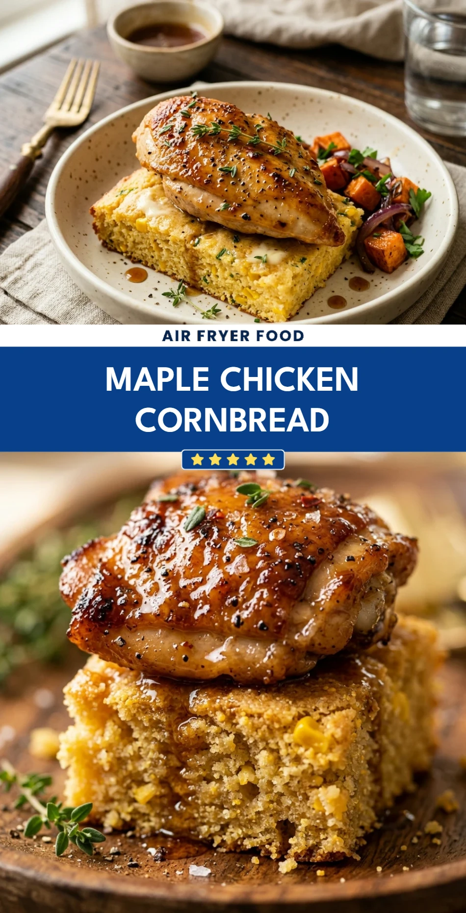 Maple CHICKEN Cornbread