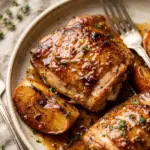 Maple Dijon Chicken And Apples