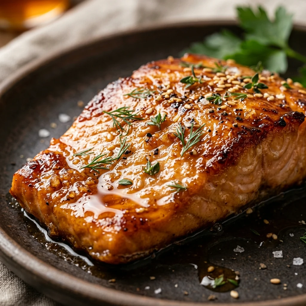 Maple Glazed Salmon
