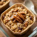 Maple Pecan Baked Oatmeal Cups Meal Prep