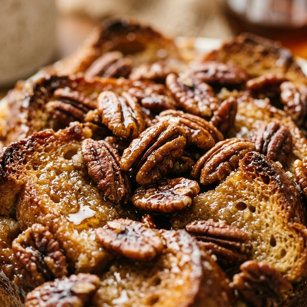 Maple Pecan French Toast Casserole