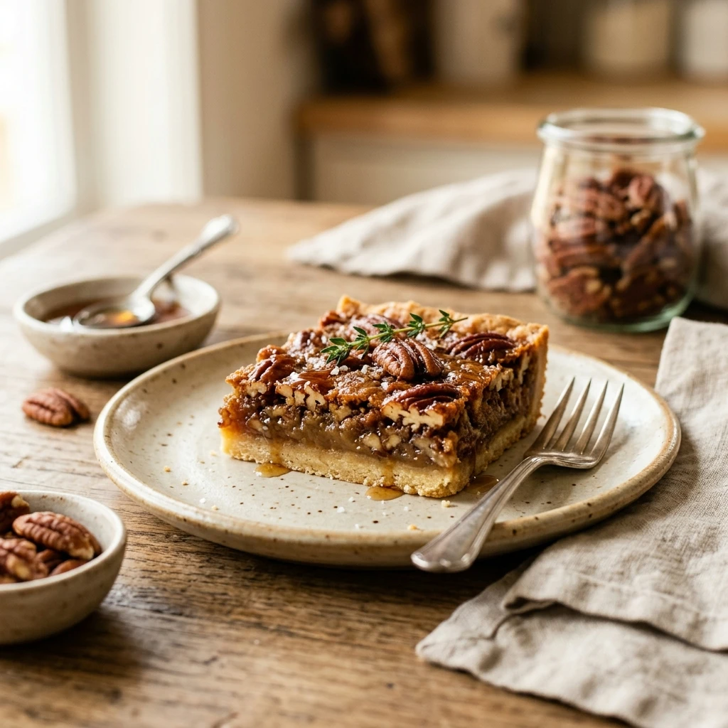 Maple Pecan Pie Bars
