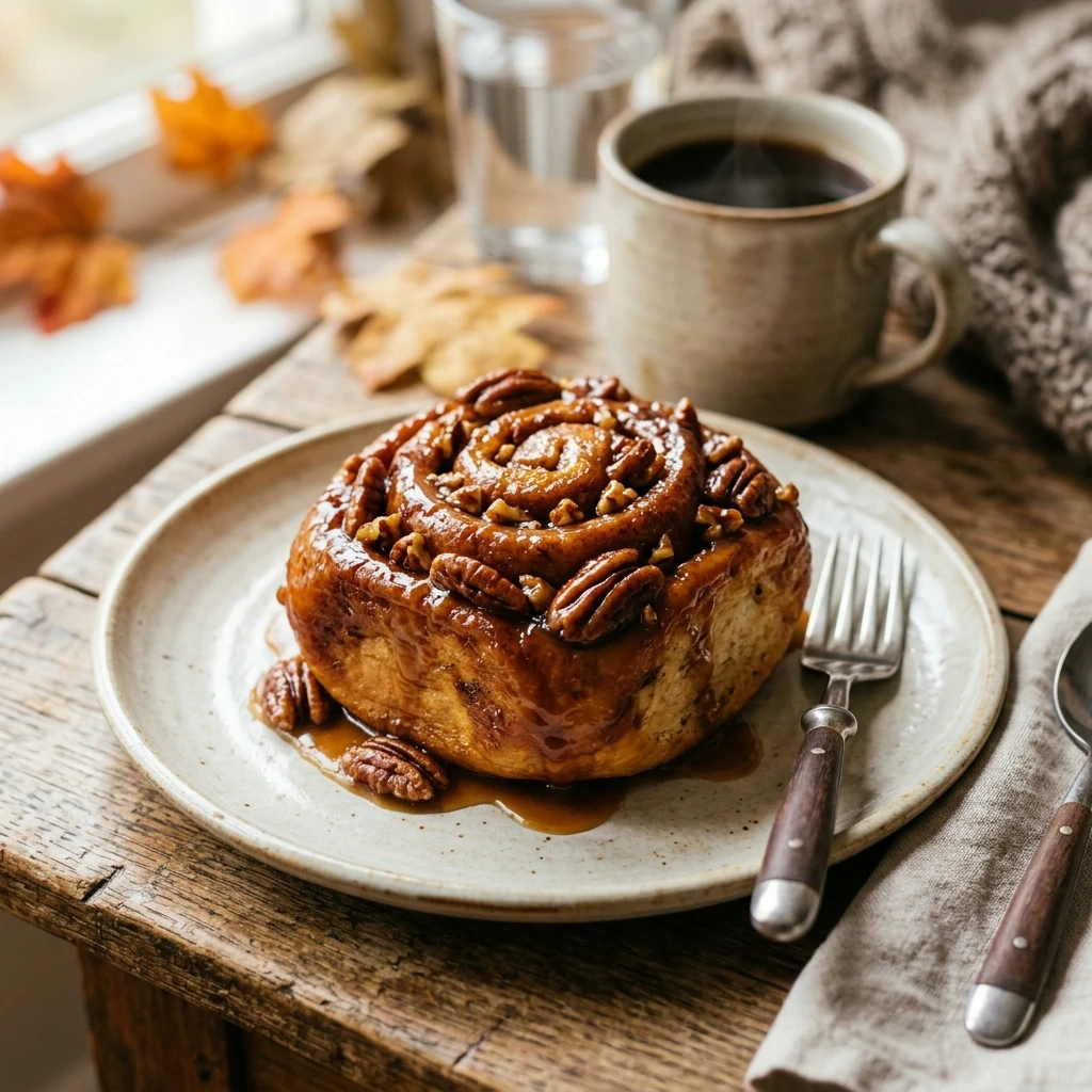 Maple Pecan Sticky Buns Fall Breakfast Recipe