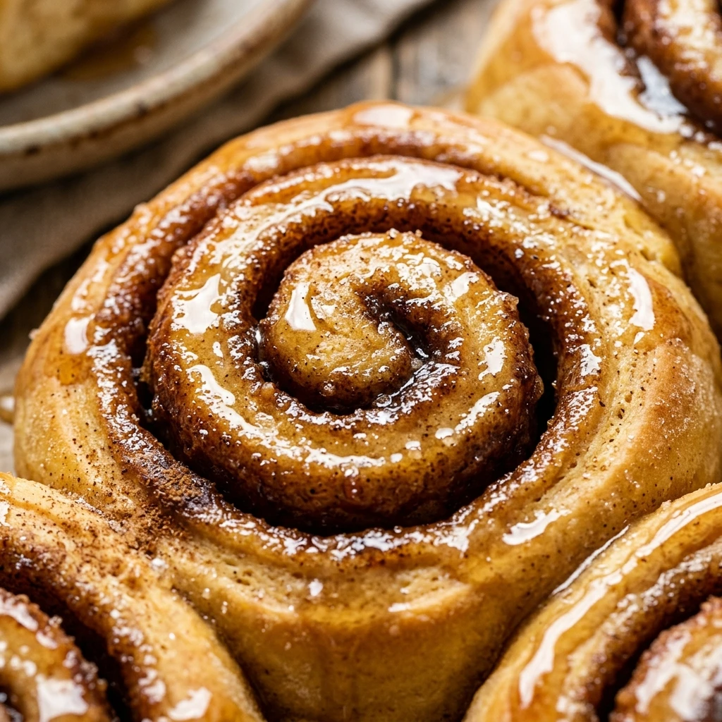 Maple Pumpkin Cinnamon Rolls