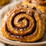 Maple Pumpkin Cinnamon Rolls
