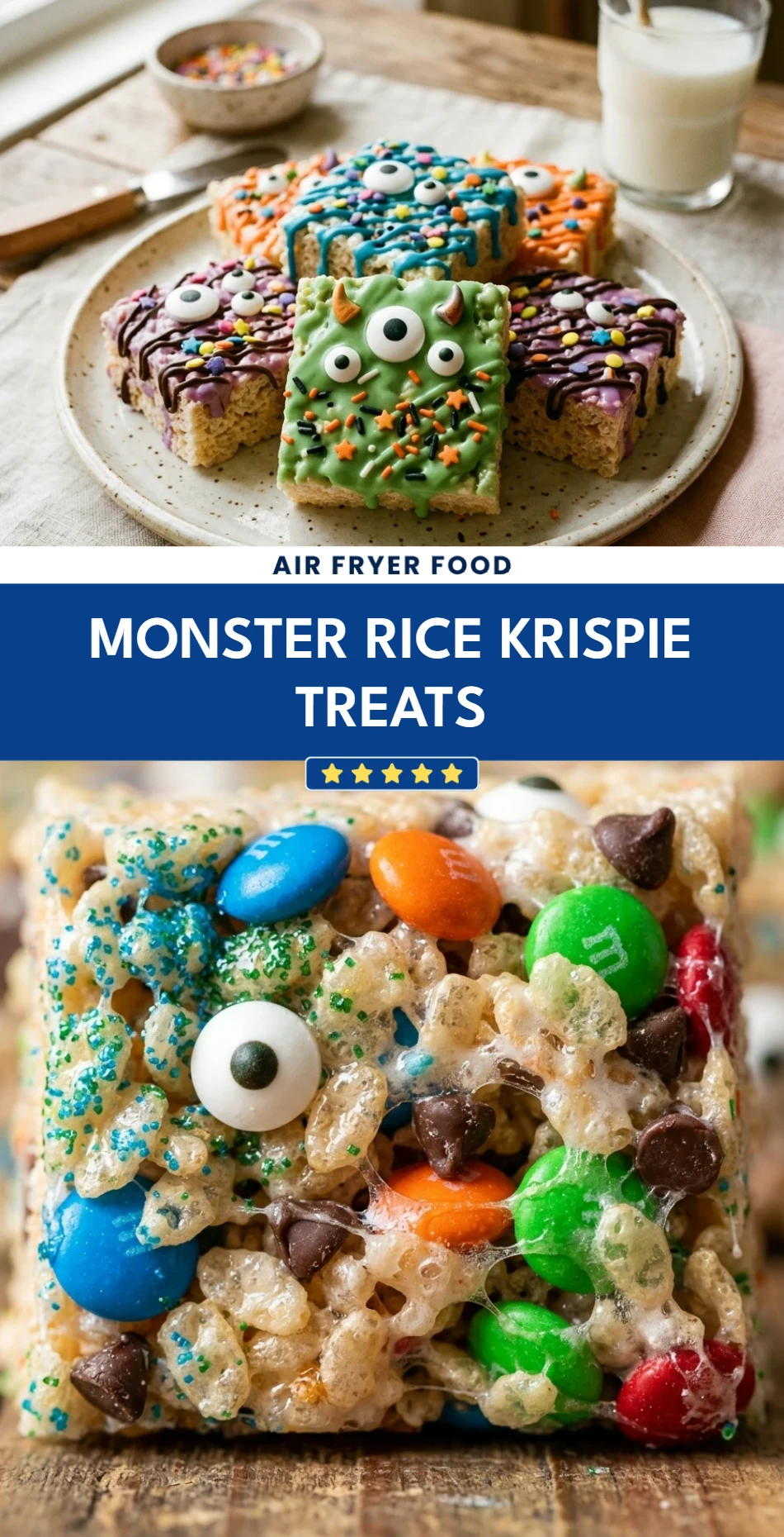 Monster Rice Krispie Treats