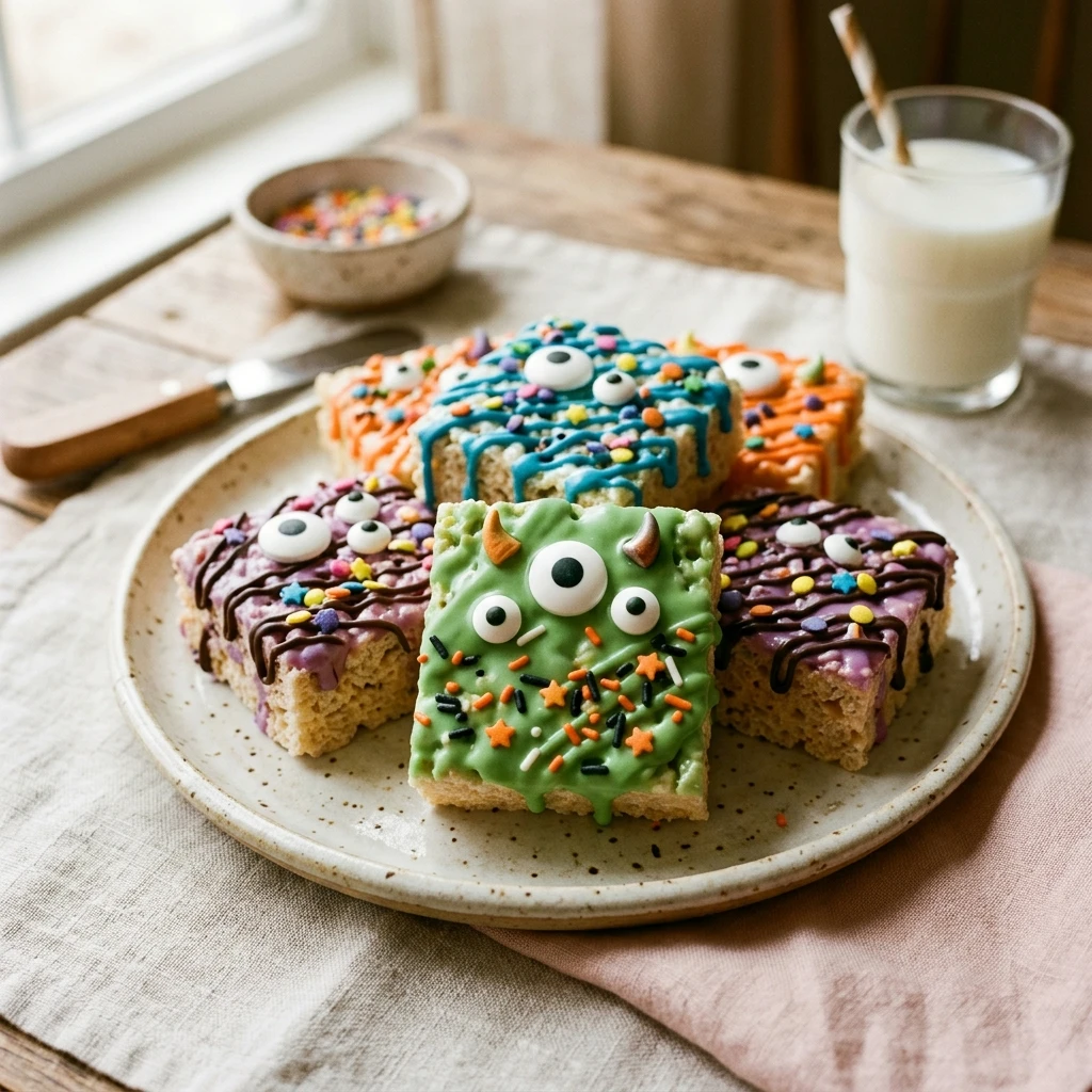 Monster Rice Krispie Treats