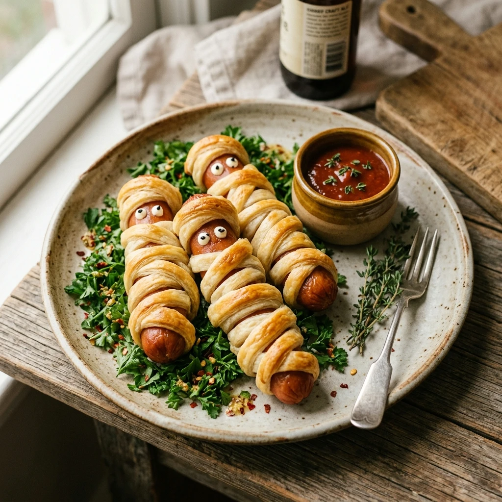 Mummy CHICKEN Hot Dogs