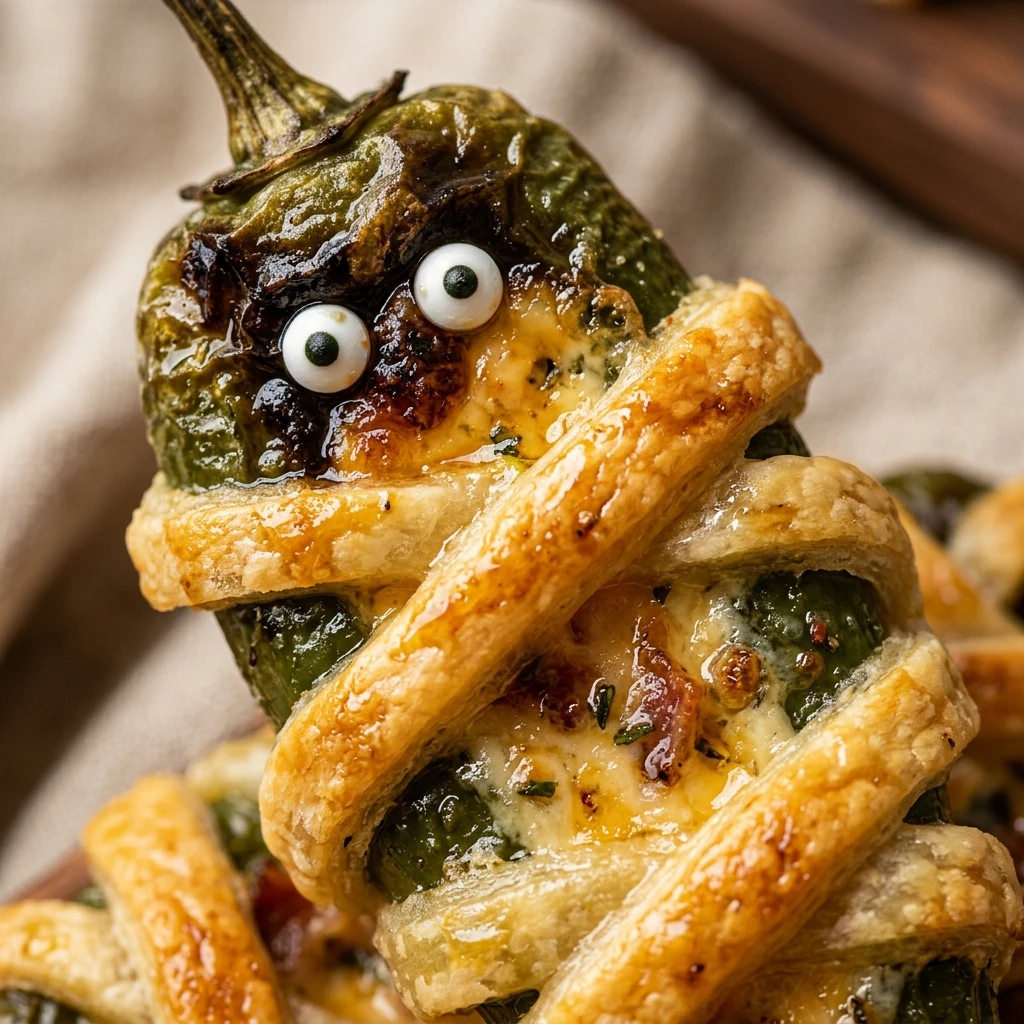 Mummy Jalapeno Poppers