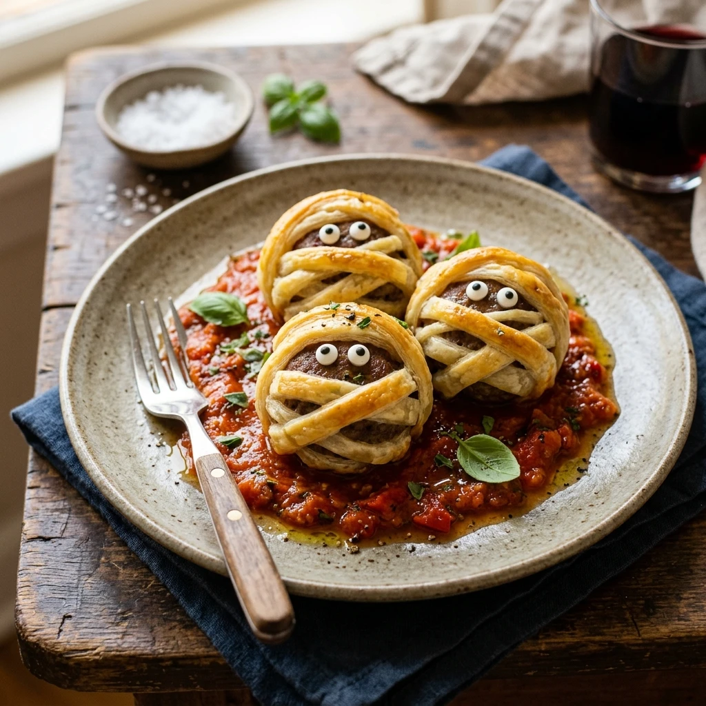 Mummy Meatballs