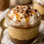 No Bake Pumpkin Cheesecake Jars