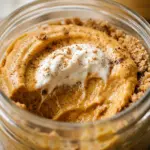 No Bake Pumpkin Cheesecake Jars