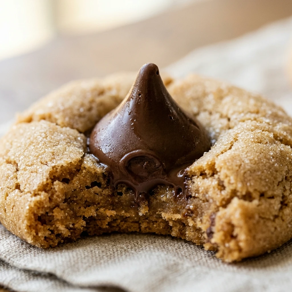 Peanut Butter Blossoms with Hershey Kisses