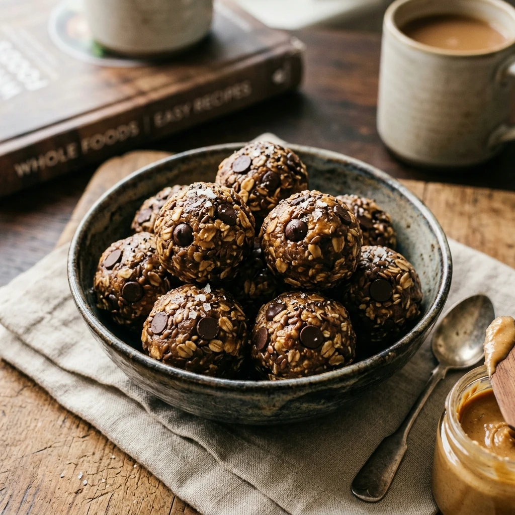 Peanut Butter Protein Balls With Chocolate Chips Recipe