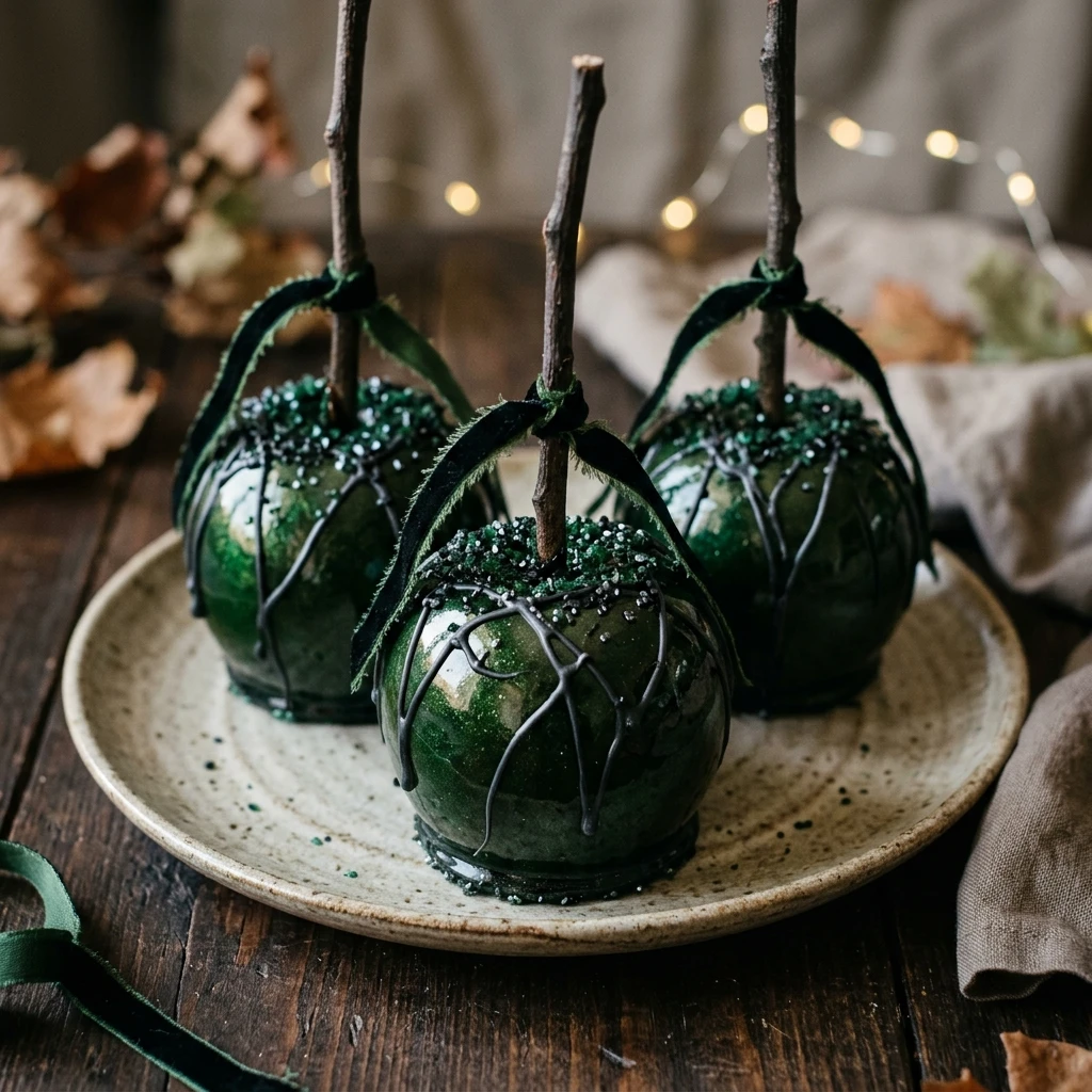 Poison Apple Candy Apples Halloween Dessert