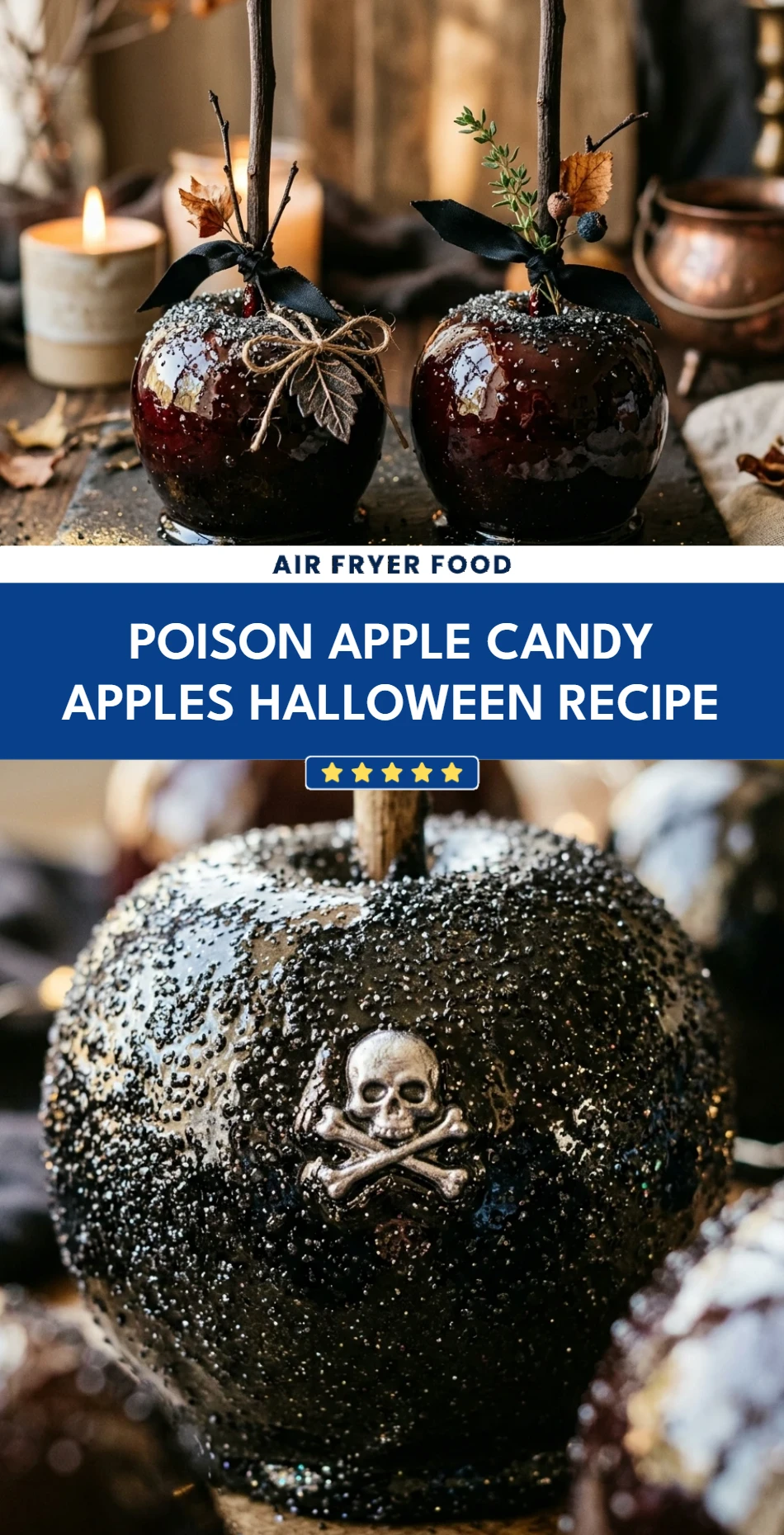 Poison Apple Candy Apples Halloween Recipe