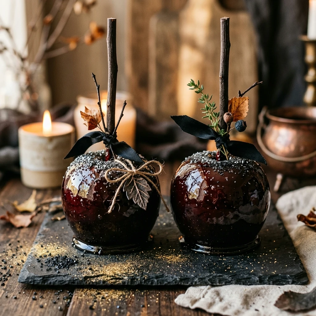 Poison Apple Candy Apples Halloween Recipe