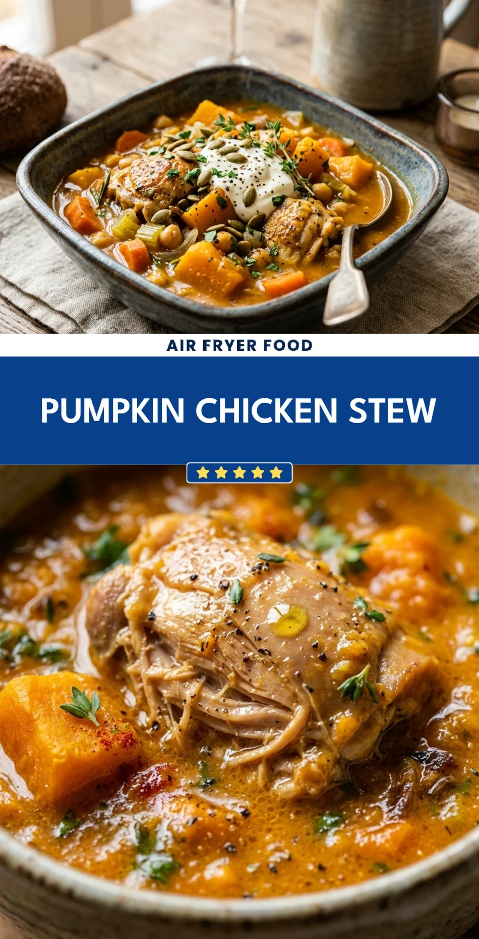 Pumpkin Chicken Stew
