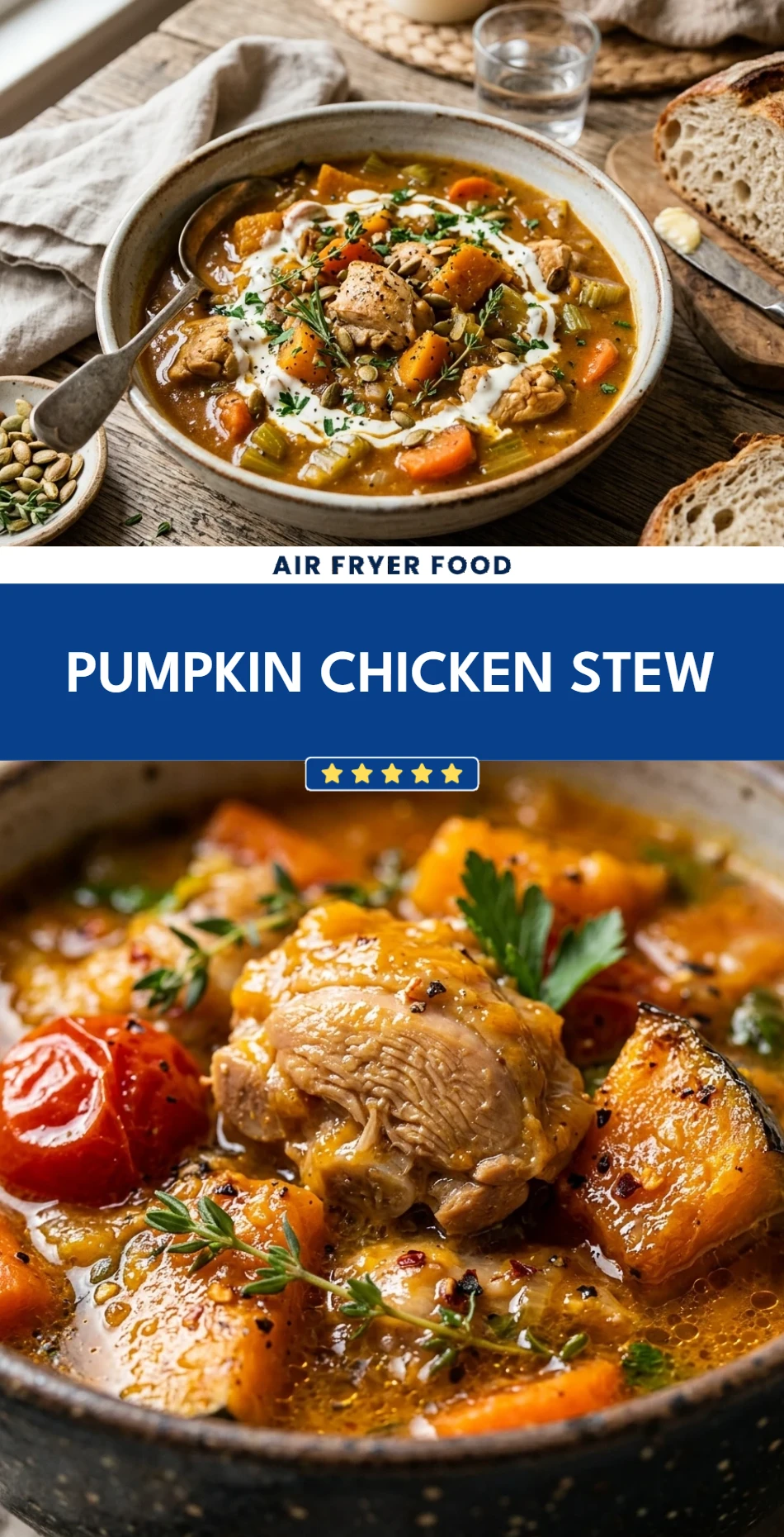 Pumpkin Chicken Stew