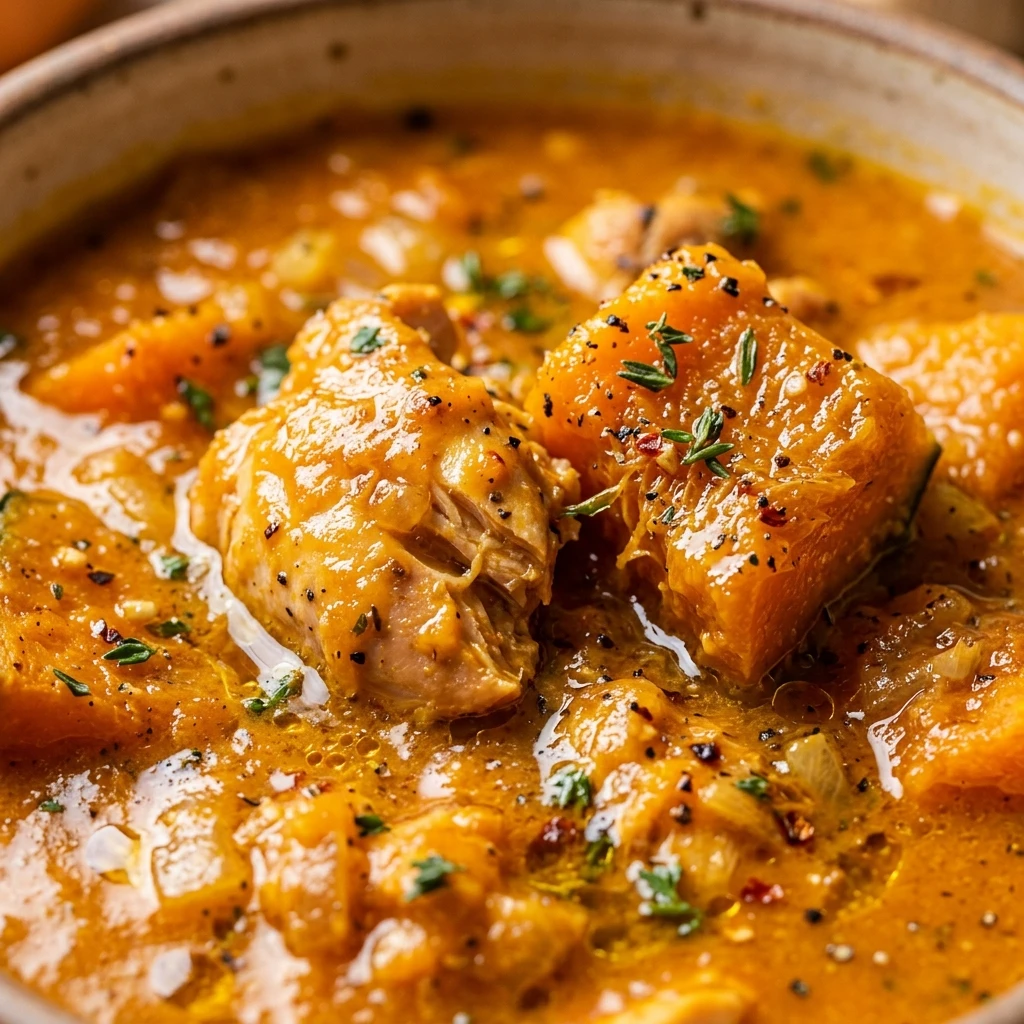 Pumpkin Chicken Stew