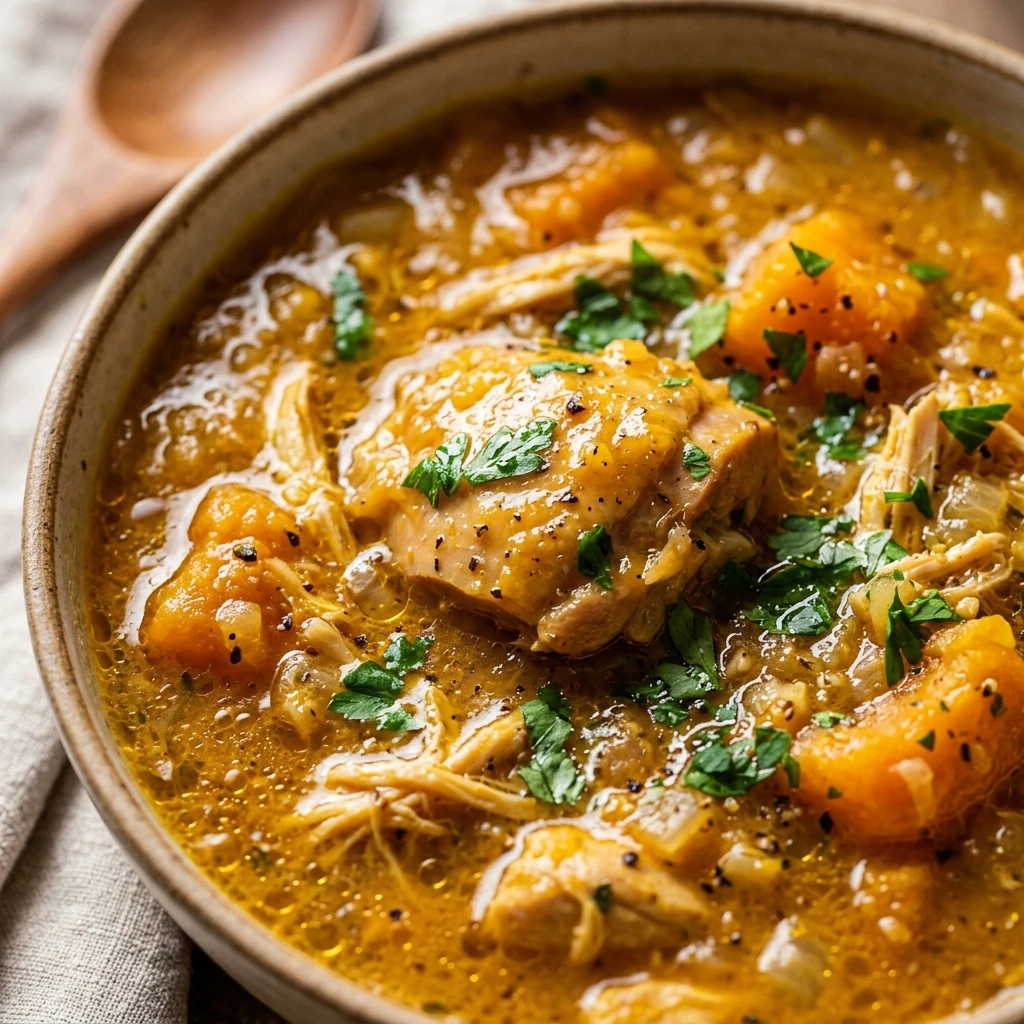 Pumpkin Chicken Stew