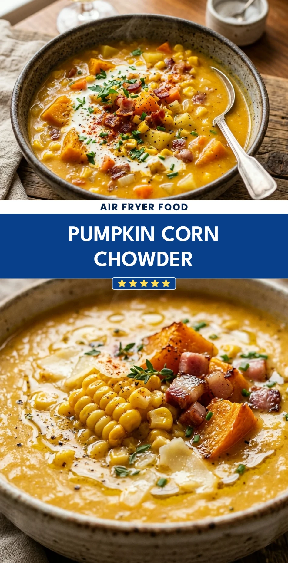 Pumpkin Corn Chowder