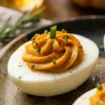 Pumpkin Deviled Eggs