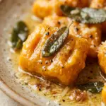 Pumpkin Gnocchi With Sage Butter